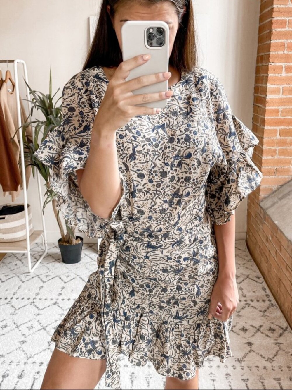 Isabel Marant Etoile Delicia Floral Wrap Dress